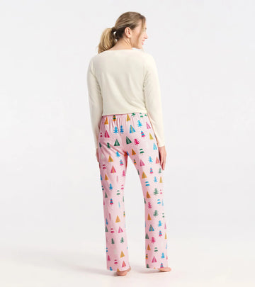 Little Blue House Colourful Holiday Trees PJ Pants in a Bag